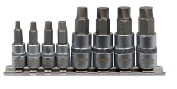 Sada bitů Yato pro obráběné šestihranné šrouby YT-04580