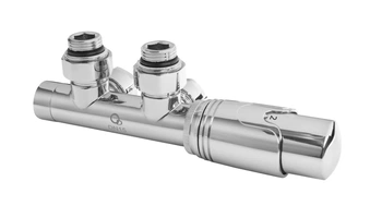 Diamantový kombinovaný termostatický set, hranatý, chrom ART.431.ZEST.ZESP.CH