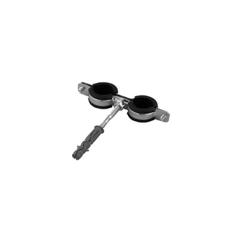 Aquer dvojitá kovová objímka na trubky s těsněním 1/2" 20-24mm OMPG1/2