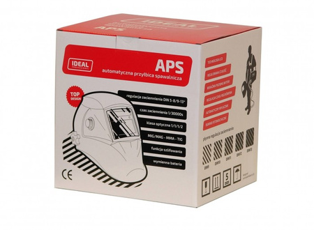 Badek svářecí kukla APS Pro 510G Blue Matt True Colour APS-510G BLM/TC