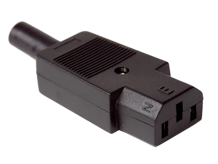 IEC zásuvka pro 3pinový kabel pro ventilátory kotle