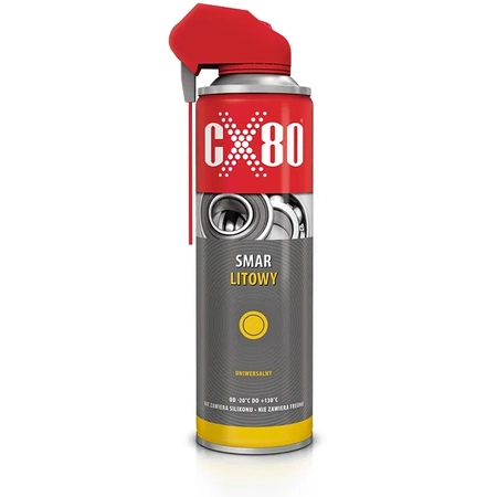 CX80 univerzální lithiové mazivo 500ml duo sprej