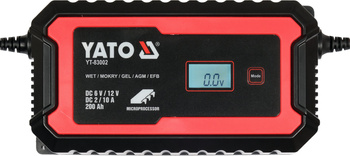 Elektronický usměrňovač Yato 6V/2A 12V/10A YT-83002