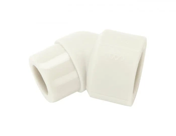 Diamantové koleno vsuvky PP-R 45 stupňů 20mm PPR-8040-KOL-NYP45.20