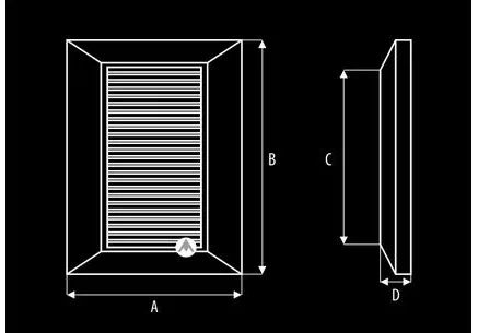 Doplňková větrací mřížka Smart 165 007-4173