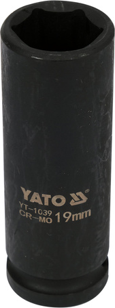 Nárazová hlavice Yato 1/2" hloubka 19 mm YT-1039