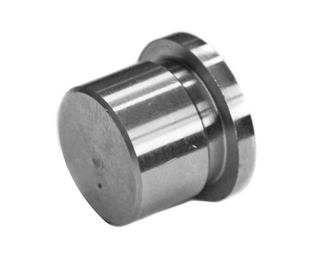 Válcová zátka vlepená do trubky 16x1,5mm AISI 304 leštěná