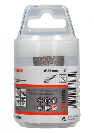 Diamantová fréza Bosch Best for Ceramic Dry Speed 25x35 se systémem X-LOCK 2608599031