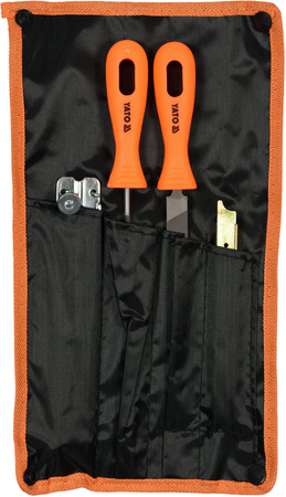 Yato 4,5 mm 4dílná sada na broušení řetězů YT-85041