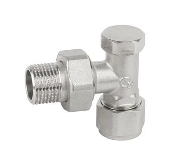 Diamantový úhel PEX uzavírací radiátorový ventil ART-25-PEX-1/2X16