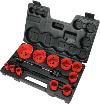 Sada univerzálních děrovek Yato 19-76mm 15dílná YT-3381