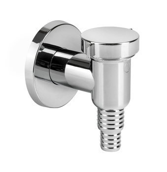 Diamantový sifon do pračky, povrchová montáž, chrom PR.1354.CH.