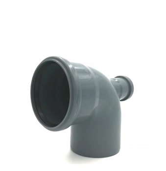 Zadní kanalizační koleno s vývodem 110x50x90