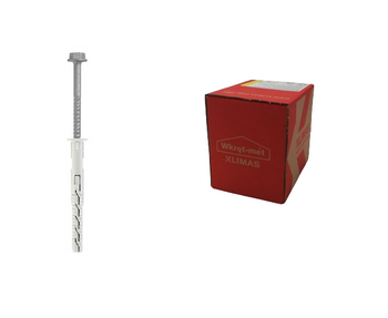 Šroubový rám hmoždinkový klíč KPR-FAST K 10x120mm 50 kusů KPR-FAST-10120K