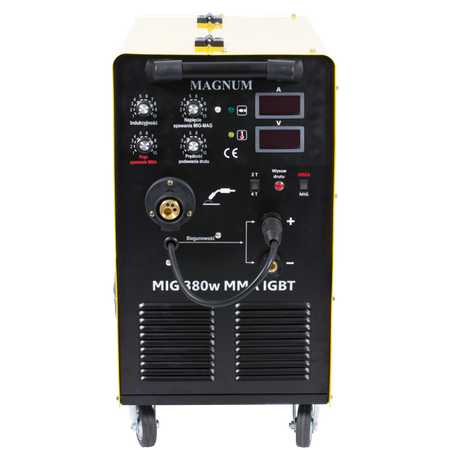 Poloautomat Magnum MIG 380 W MMA IGBT svářečka