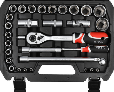 60dílná sada nářadí Yato 1/2" YT-12660