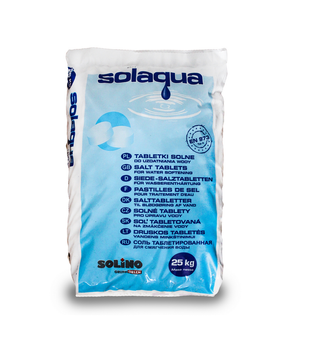Solino tabletovaná sůl na změkčení vody 25kg 522414