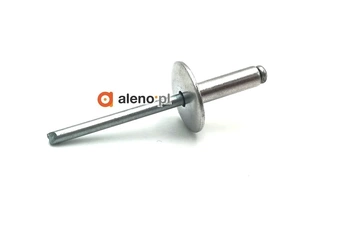 Hliníkovo-ocelový trhací nýt se zvětšenou plochou hlavou GBK 4,8x16mm