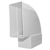 Dospel konektor ploché horizontální koleno D/KPO 110x55 007-0225