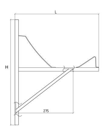 Diamantový montážní držák pro ohřívače vody