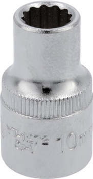 Zásuvka Yato 10mm 1/2" 12-ti bodová CV krátká YT-1272