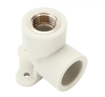 Diamantový závěs kolena PP-R 20x1/2" vnitřní závit 90 stupňů PPR-7472GW-KOL-WIESZ90.20x1/2