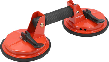Mobilní držák skla Yato 2x fi150mm YT-37238