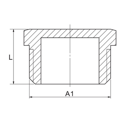 Zátka diamantová 1/2" mosaz K-290.KOR.15.Y.