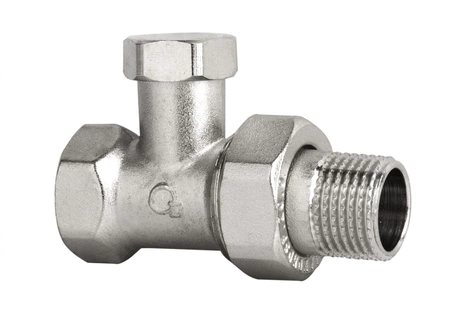 Diamantový uzavírací ventil radiátoru PN-M-75002-DN15 přímý ART.66-1/2.OP