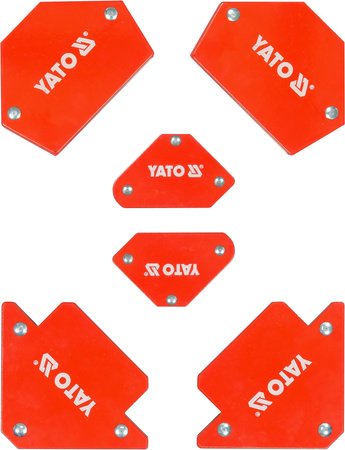Yato sada magnetických svařovacích držáků 6 kusů YT-08679