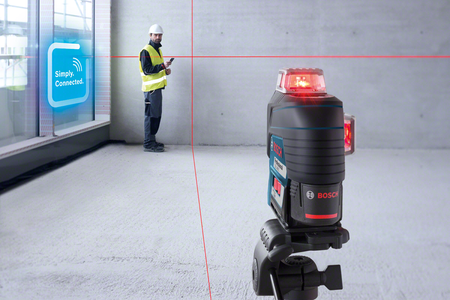 Čárový laser Bosch GLL 3-80 C se stativem 0601063R01