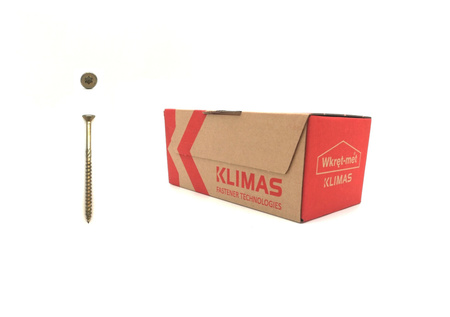 Stavební šroub KMWHT 5x100mm se zápustnou hlavou a torxovou hlavicí 200 kusů KMWHT-50100