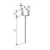 Simpson Strong-Tie Pole Base Bracket 120x60x200mm 41120P