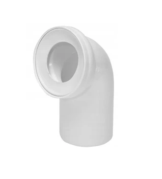 Připojovací koleno pro WC 110mm, 75 stupňů