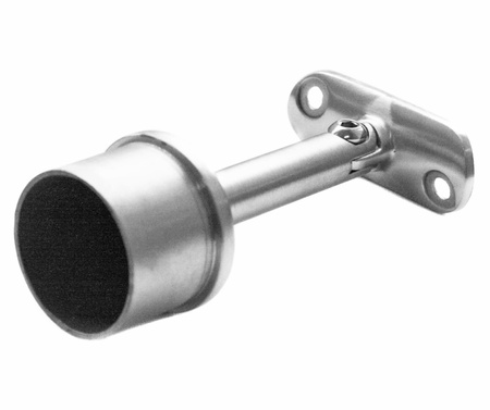 Podpěra zábradlí 42,4 mm pro sloupek 42,4 x 2 mm, nastavitelná AISI 304 leštěná