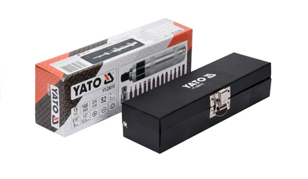 Rázový šroubovák Yato s bity 15 kusů YT-28015