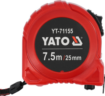 Svinovací metr Yato 25mm 7,5m YT-71155