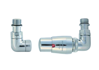 Sada termostatických radiátorů Vario Term Vision, pravá, chrom VIGS0202CFK/P