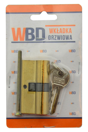Zámková vložka WBD 35/40 mosaz