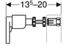 Geberit Duofix distanční držáky 111815001