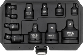 11dílná sada redukčních a nárazových kloubů Yato YT-10646