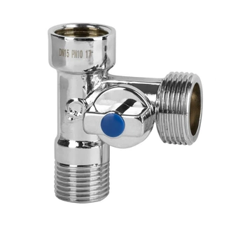 Diamantový kulový kohout DN15/DN10 ART.260.1/2X1/2X3/4