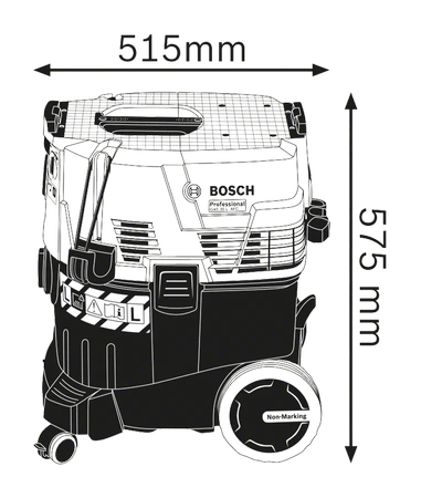 Průmyslový vysavač Bosch GAS 35 LAFC 06019C3200