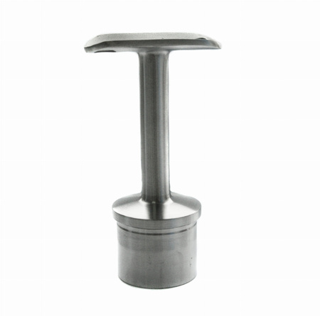 Podpěra zábradlí 42,4mm vlepená do sloupku 42,4x2mm AISI 304 leštěná