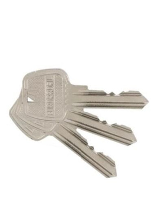 Profilová cylindrická vložka Gerda WKE1 s knoflíkem 36/28 saténový nikl blistr 0WKE1G03628.90030B