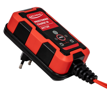 Inteligentní mikroprocesorový usměrňovač Weldman Charge 30 104500