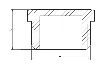 Diamantová mosazná zátka 20 MZ 3/4" K-290.KOR.20.Y.