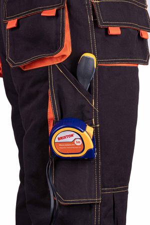 Ochranné kalhoty s náprsenkou Polstar Brixton Spark, velikost 30