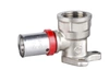 Diamantové nástěnné, lisované koleno 1/2"x20mm FZZ-010.1/2x20.KOL-Ł