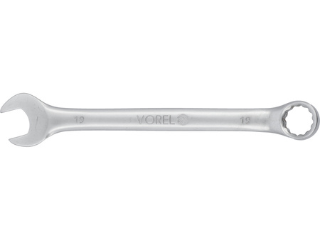 Klíč Vorel C-V otevřený 19mm saténový 51684